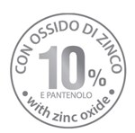 With zinc oxide (10%)