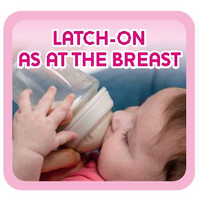 LATCH-ON AS AT THE BREAST